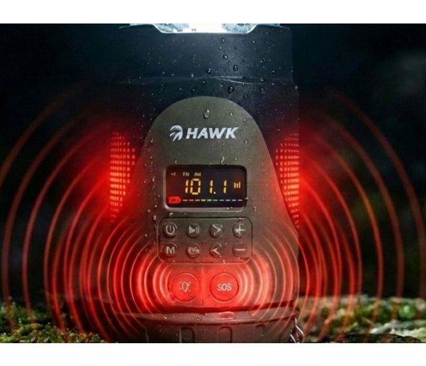 Hawk R30 HWRDI430GN 5000 mAh Bluetooth latarka SOS usb-c - 1589495 - zdjęcie 5